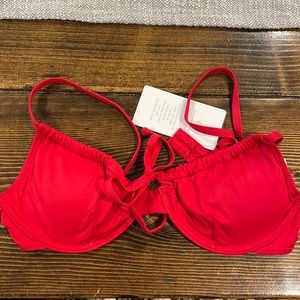Toluca Swim Angelina top in berry